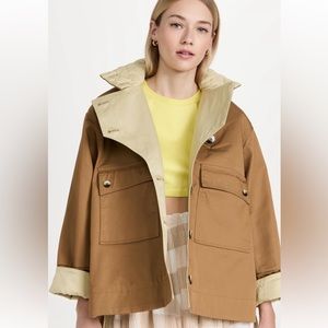GANNI NWOT Double Twill Jacket